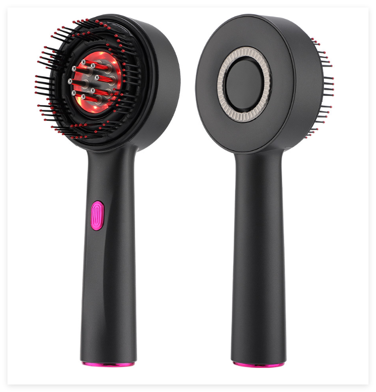 Electric Scalp Massager - 3-in-1 Red Light Therapy & Oil