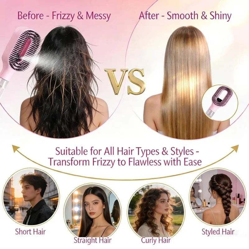 SprayBrush™  - 2-in-1 Anti-Frizz Hair Brush