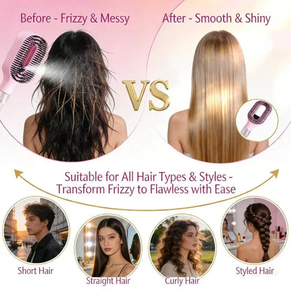 SprayBrush™  - 2-in-1 Anti-Frizz Hair Brush
