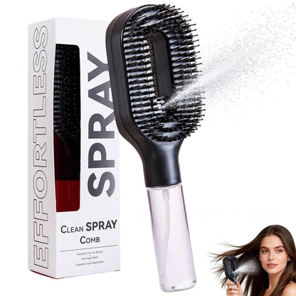 SprayBrush™  - 2-in-1 Anti-Frizz Hair Brush