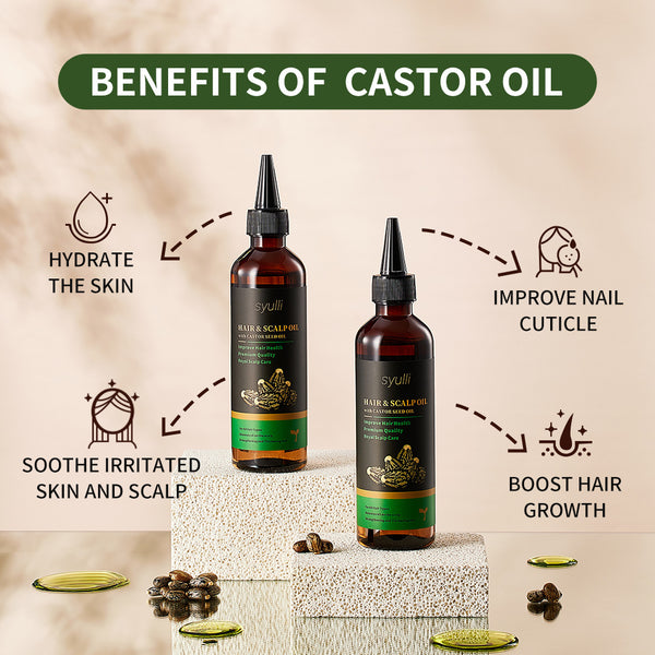Castor Oil Blend For Hair & Scalp