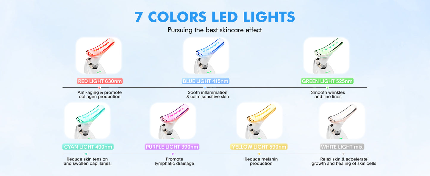 Red Light Therapy Facial Massager