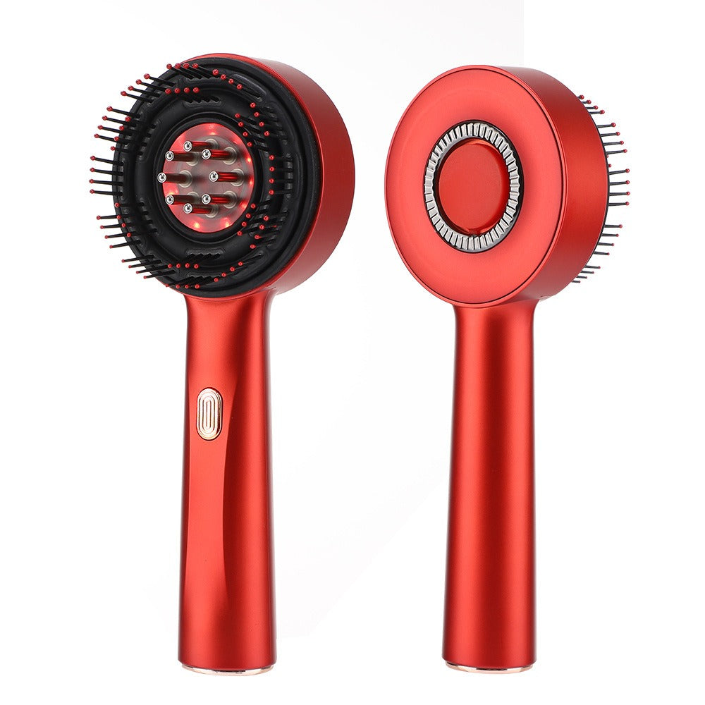 Electric Scalp Massager - 3-in-1 Red Light Therapy & Oil